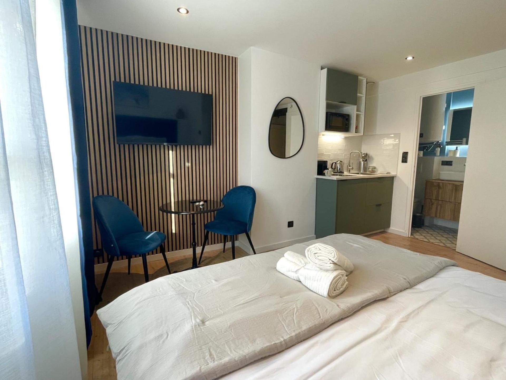 Sous Le Chene Bleu - Appartement Cosy Au Coeur De Dijon Bagian luar foto